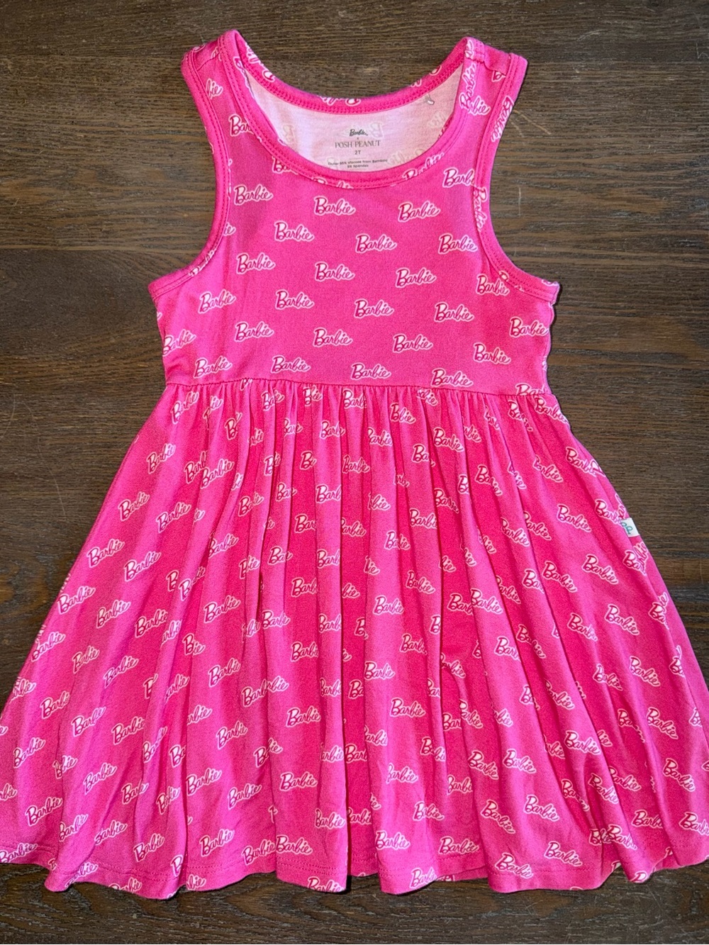 Posh Peanut OG Barbie Razorback Twirl Dress 2T